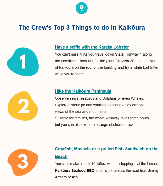 Kaikoura Kayaks Top 3 Things To Do