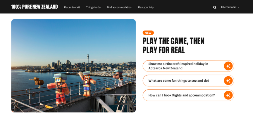 Minecraft on Newzealand.com