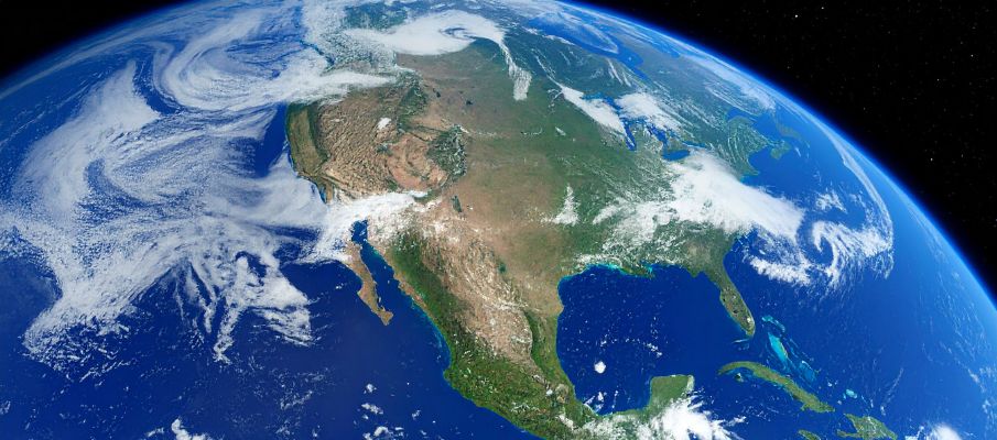 North America to New Zealand