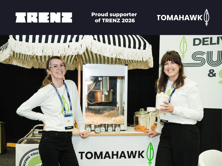 Tomahawk is an official Event Supporter at TRENZ 2026