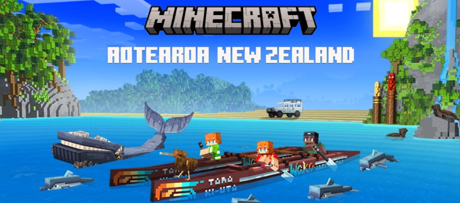 minecraft inspires travel to new zealand