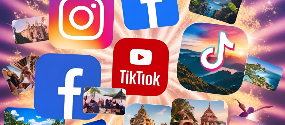 Social Media platforms for tourism marketing