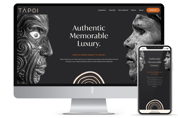 Tapoi Travel website by Tomahawk