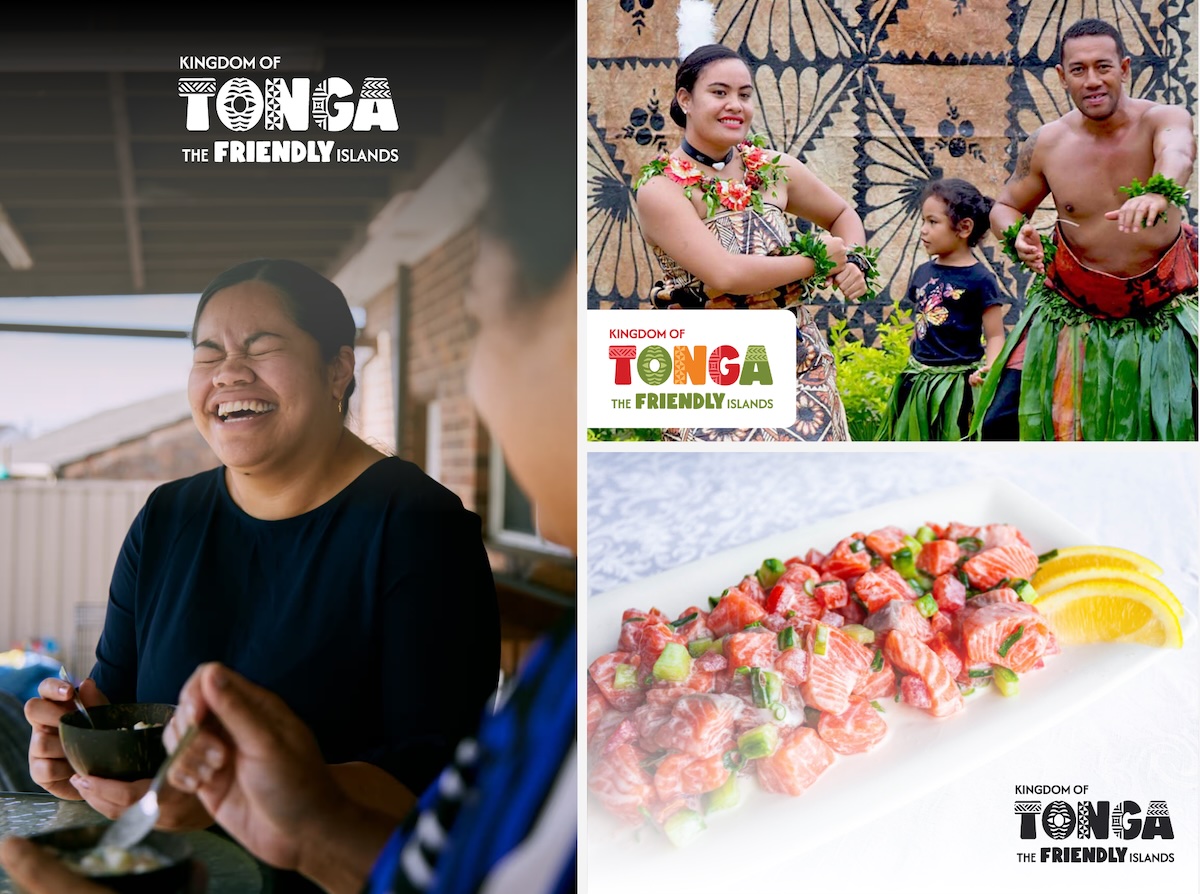 Tonga tourism brand identity by Tomahawk