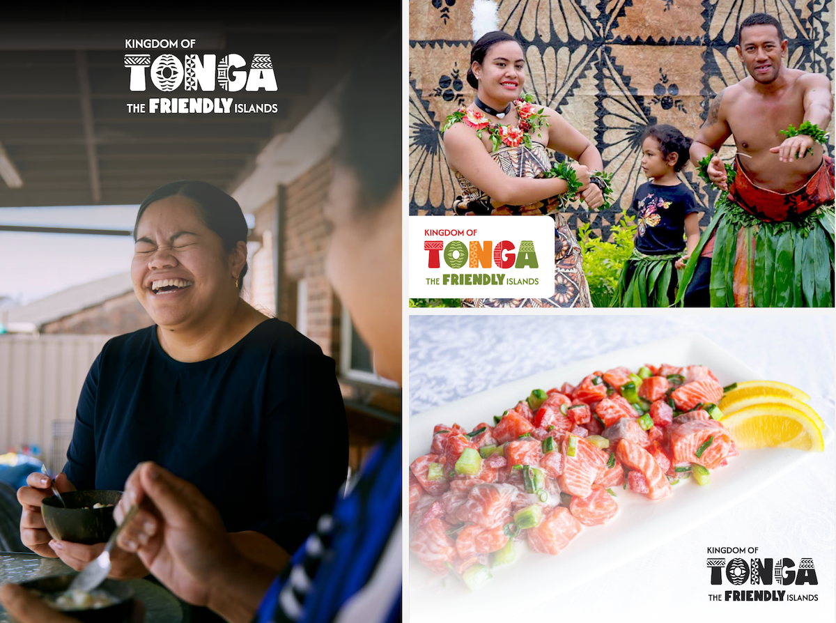 Tonga tourism brand identity by Tomahawk