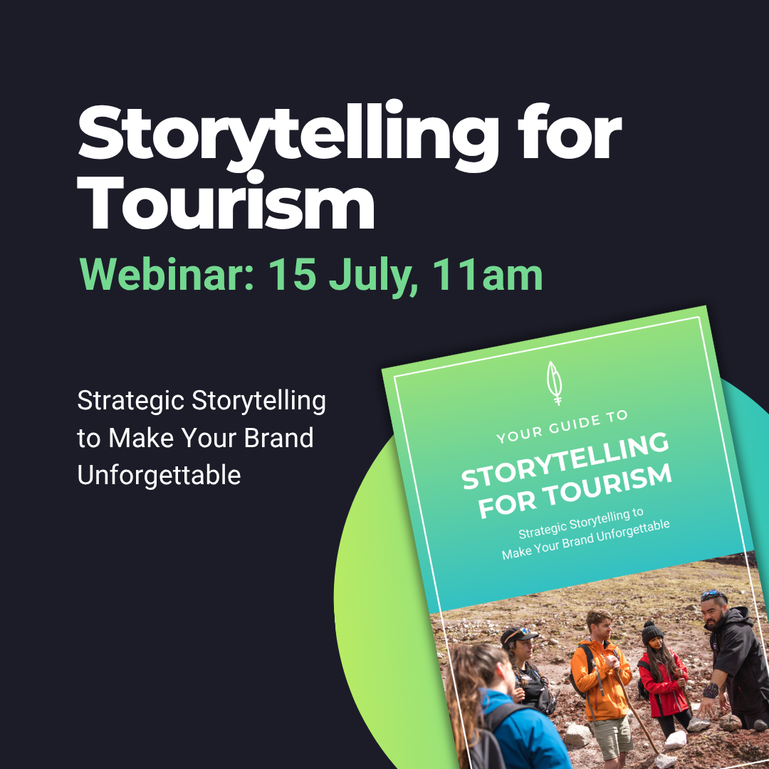 Storytelling for Tourism webinar