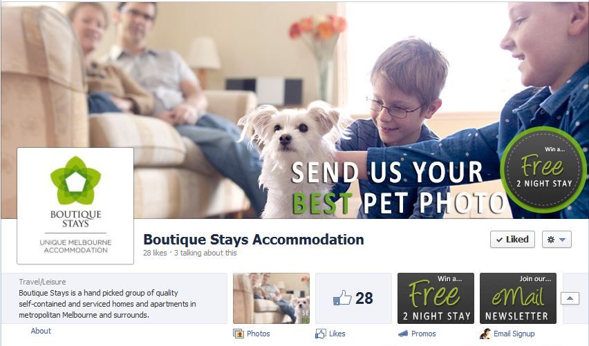 Easy Promo App for Tourism Businesses on Facebook